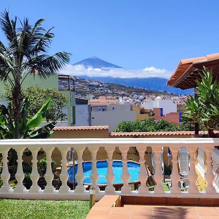 Casa" Vistas Al Teide" Mar Piscina Privada Parking Cubierto Gratuito En Las Instalaciones La Victoria de Acentejo Exterior photo
