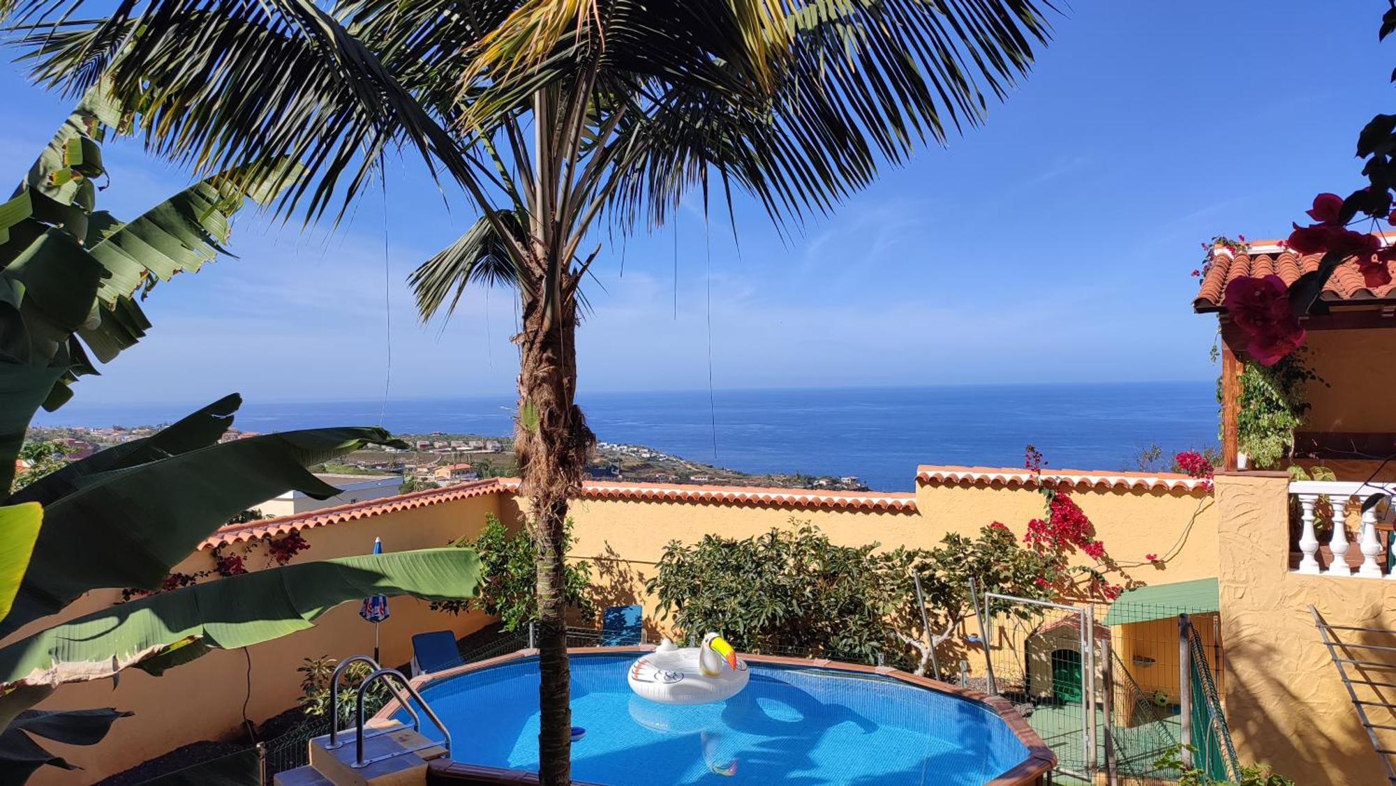 Casa" Vistas Al Teide" Mar Piscina Privada Parking Cubierto Gratuito En Las Instalaciones La Victoria de Acentejo Exterior photo