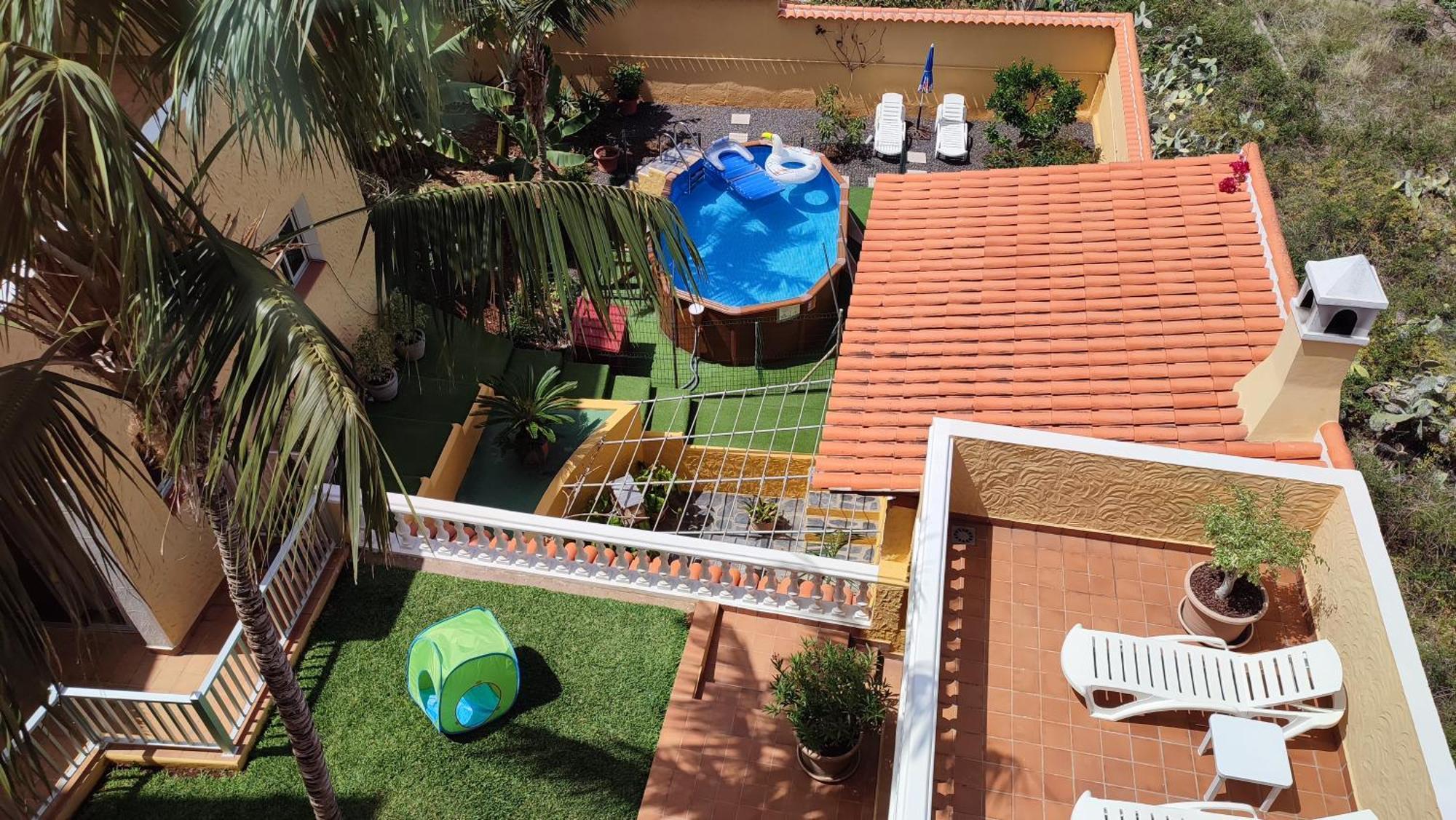 Casa" Vistas Al Teide" Mar Piscina Privada Parking Cubierto Gratuito En Las Instalaciones La Victoria de Acentejo Exterior photo